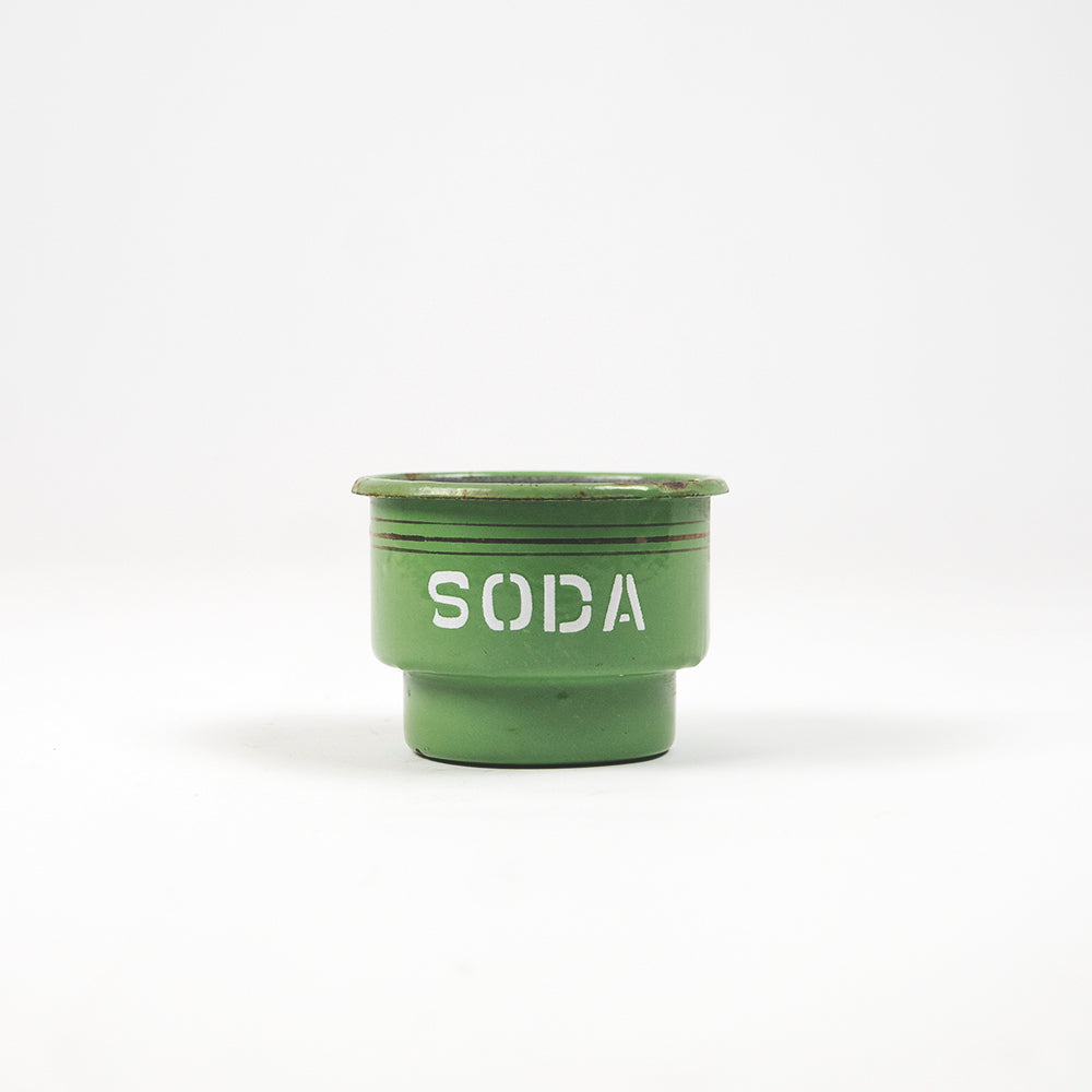 ENAMEL SODA POT