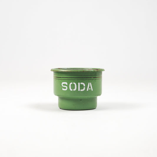 ENAMEL SODA POT